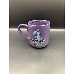 Rainforest Cafe TUKI MAKEETA Elephant Purple 16 OZ. Ceramic Coffee Mug VTG 2000